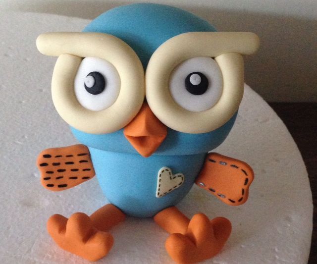 Hoot Cake Topper