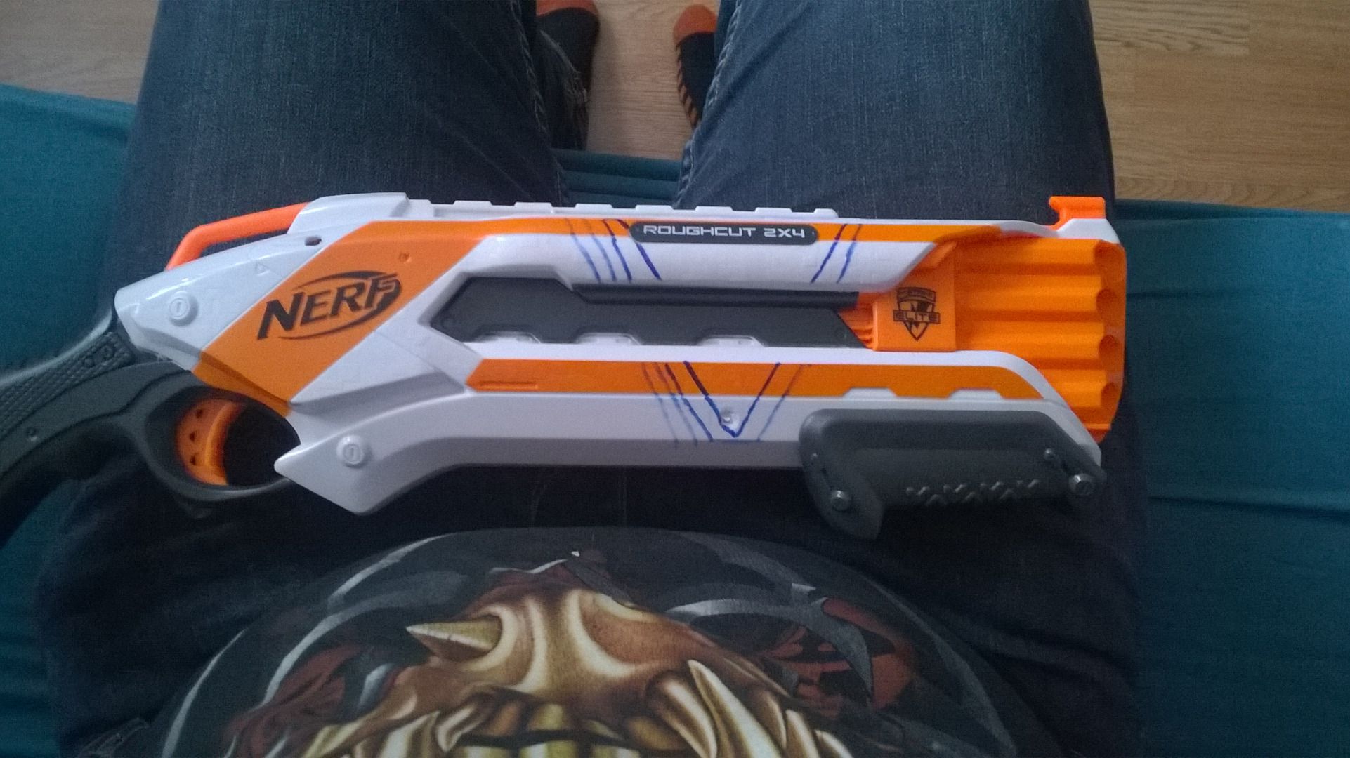 Nerf Mod Destiny Vanguard Custom Shotgun "Snaggletooth" Instructables