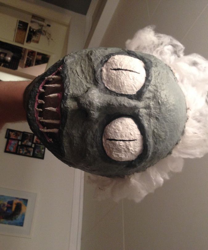 Beetlejuice-BeetleSnake-Paper Mache