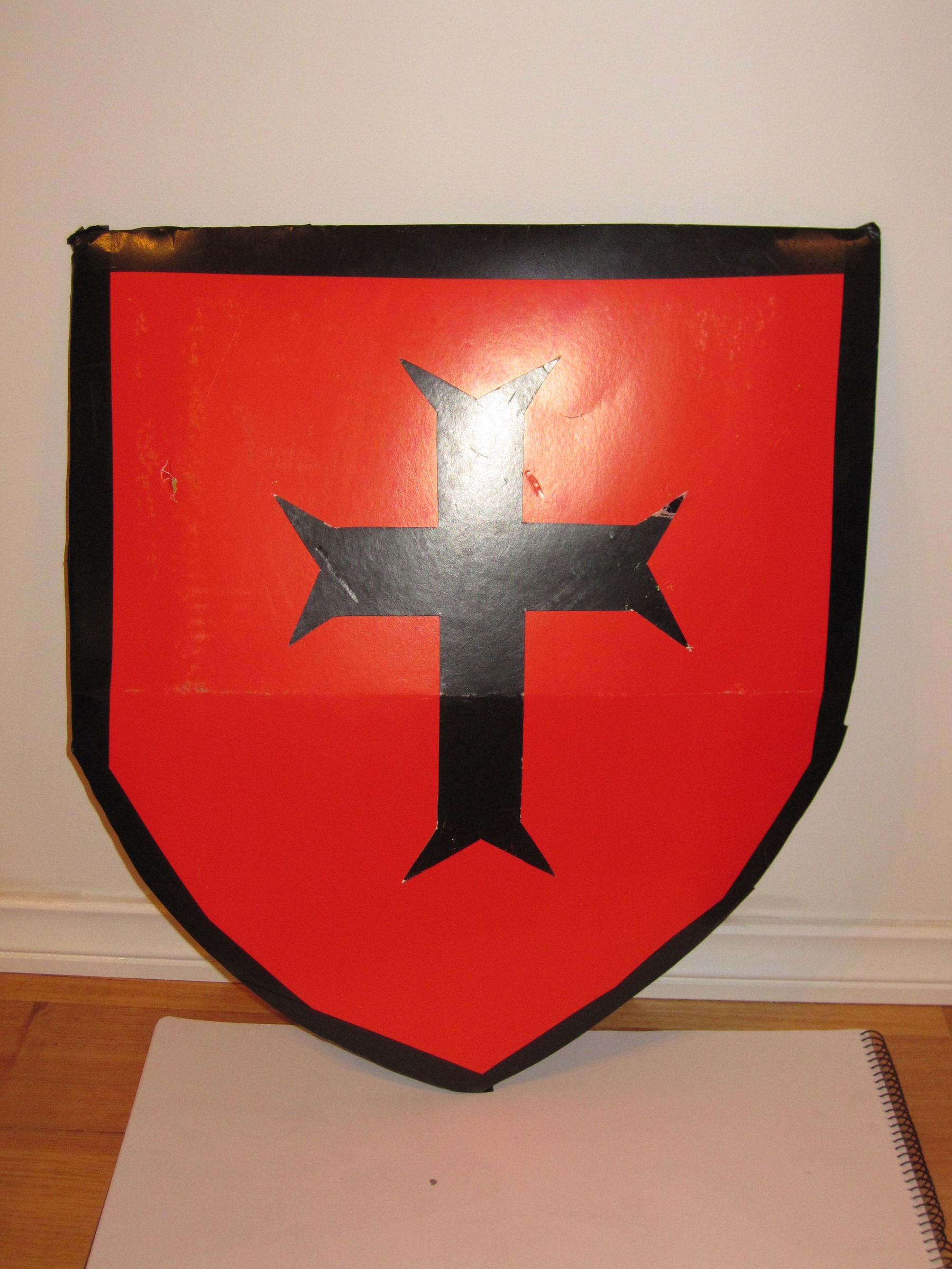 Cardboard Knight's Shield