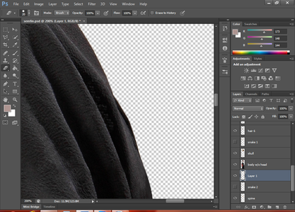 Restoring Blank Spaces