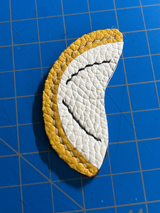 Finishing Details on Tail and Side Fins