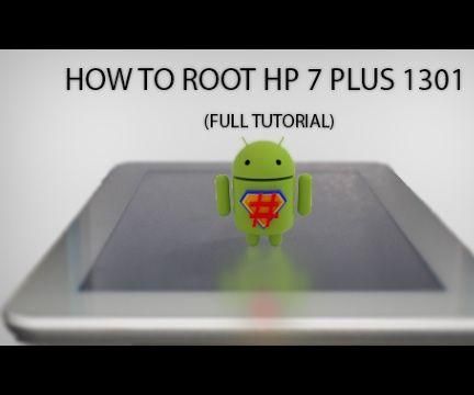 How to root HP 7 Plus and install TWRP custom recovery