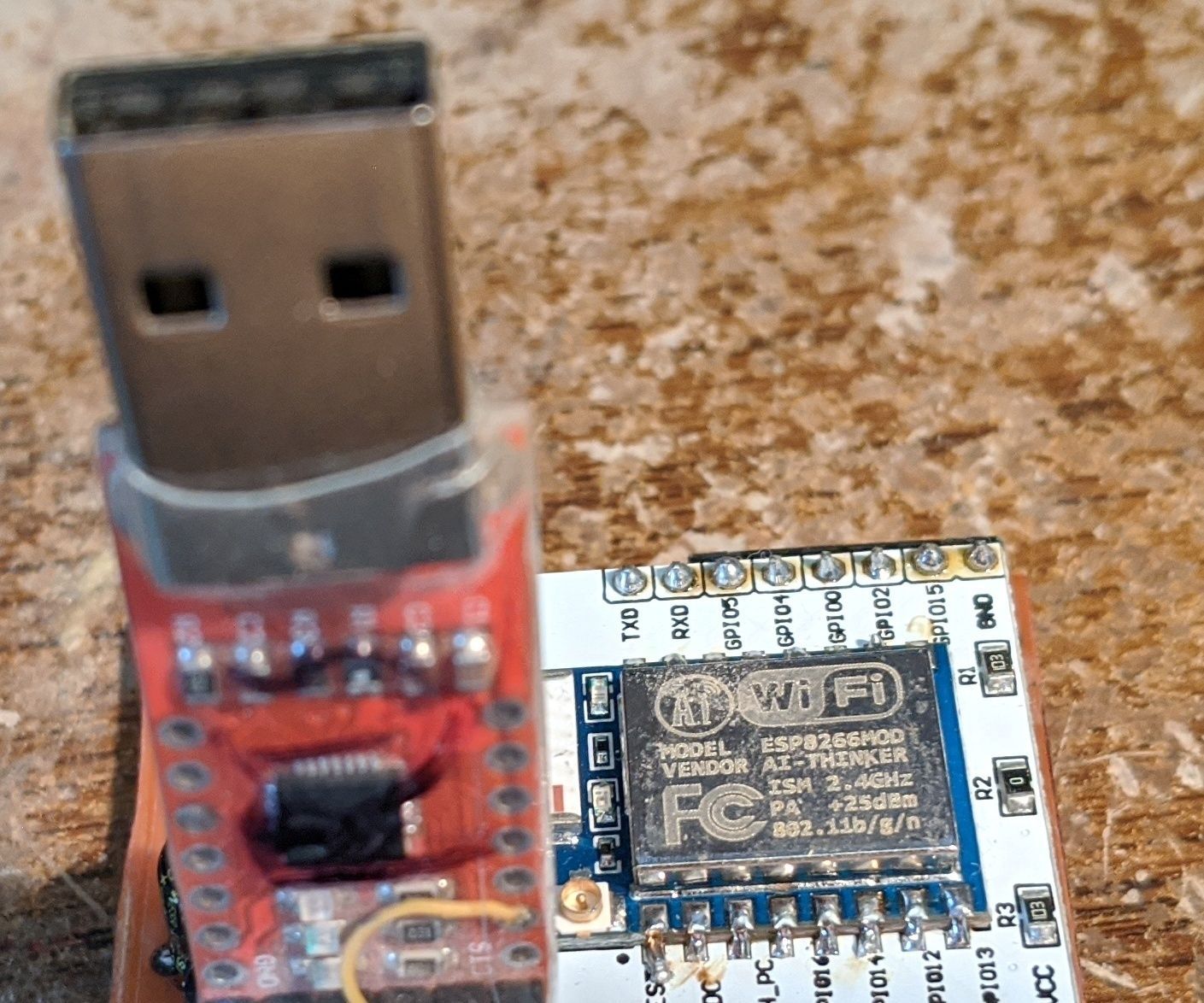 ESP-07 Test PCB