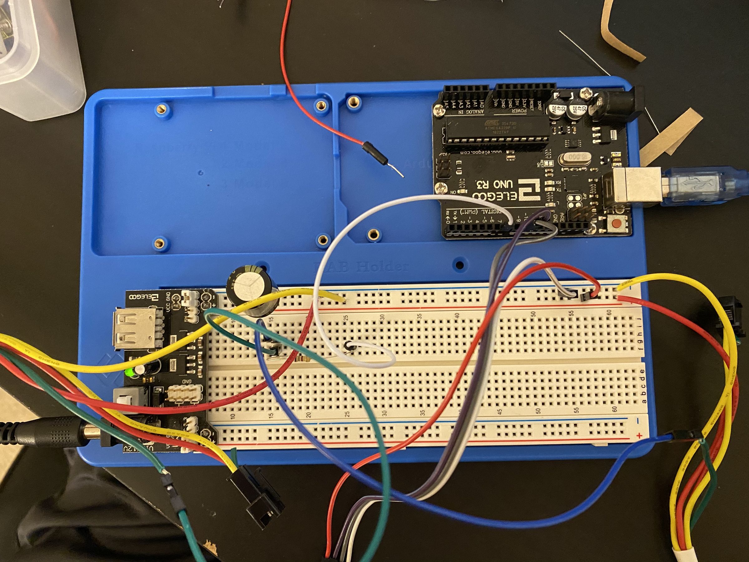 Arduino Garage Parking Assistant 7 Steps Instructables