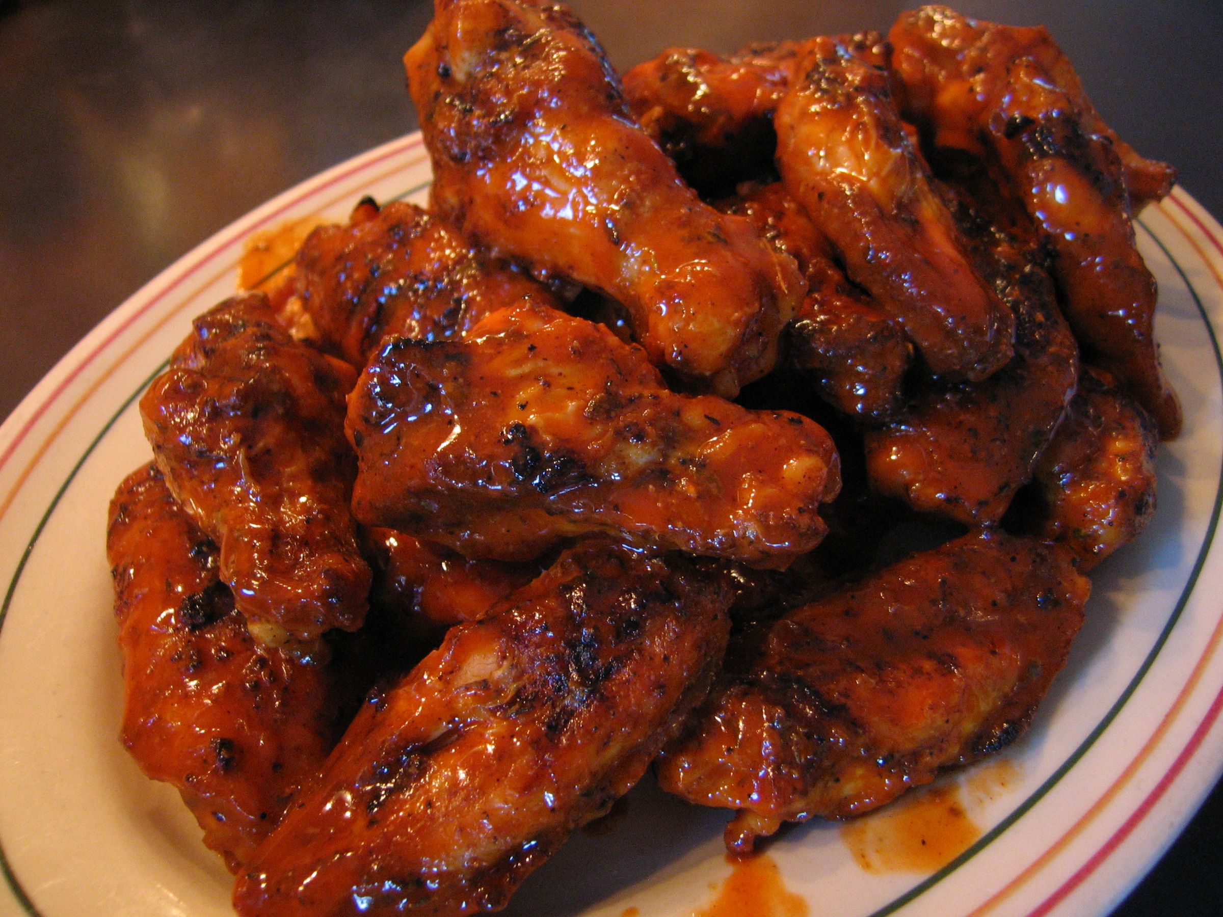 BBQ'd Hot Wings!