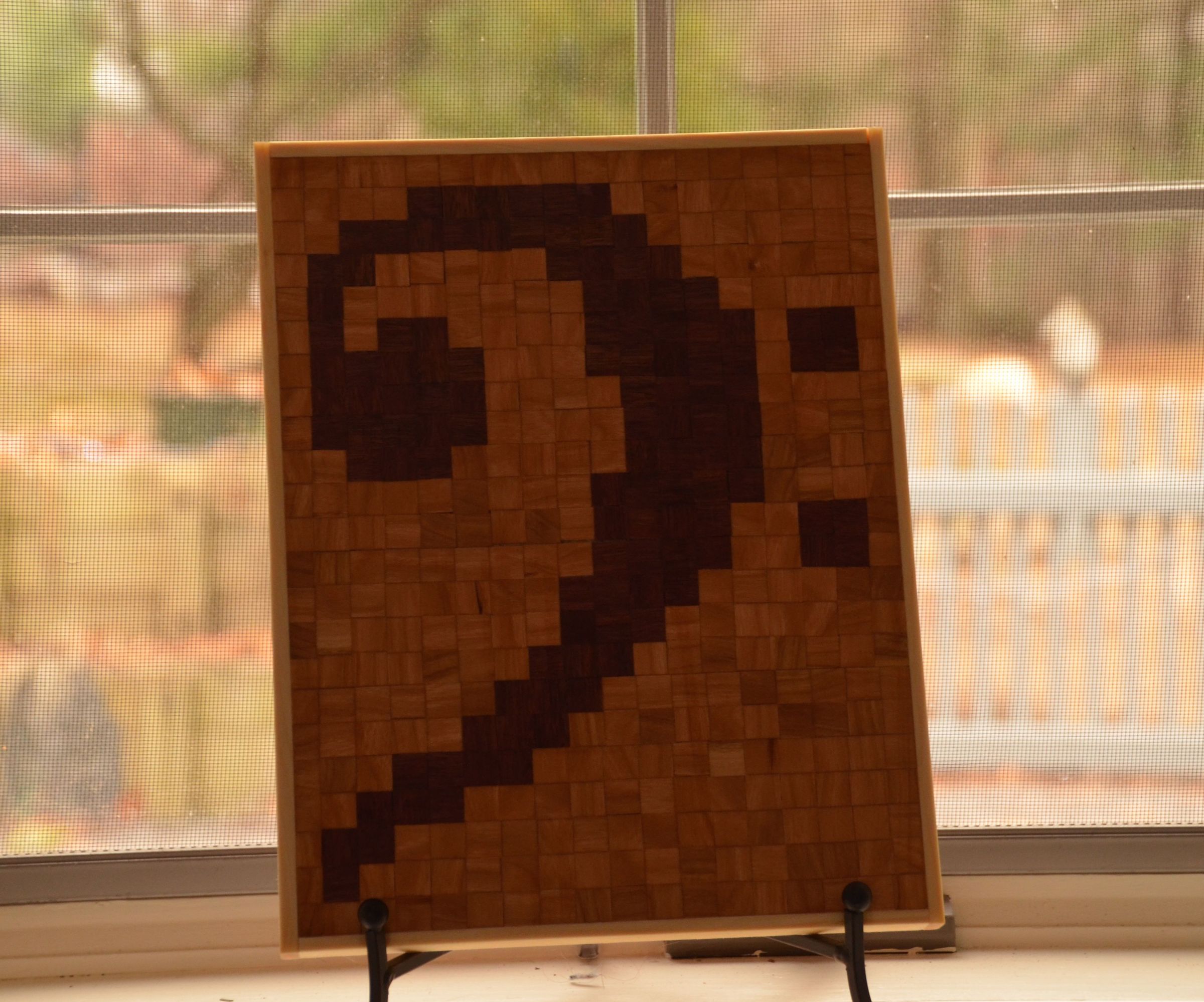 Bass Clef Cutting Board