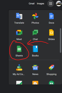 Open a New Google Sheets Spreadsheet