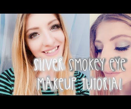 Silver Smokey Eyes Makeup Tutorial