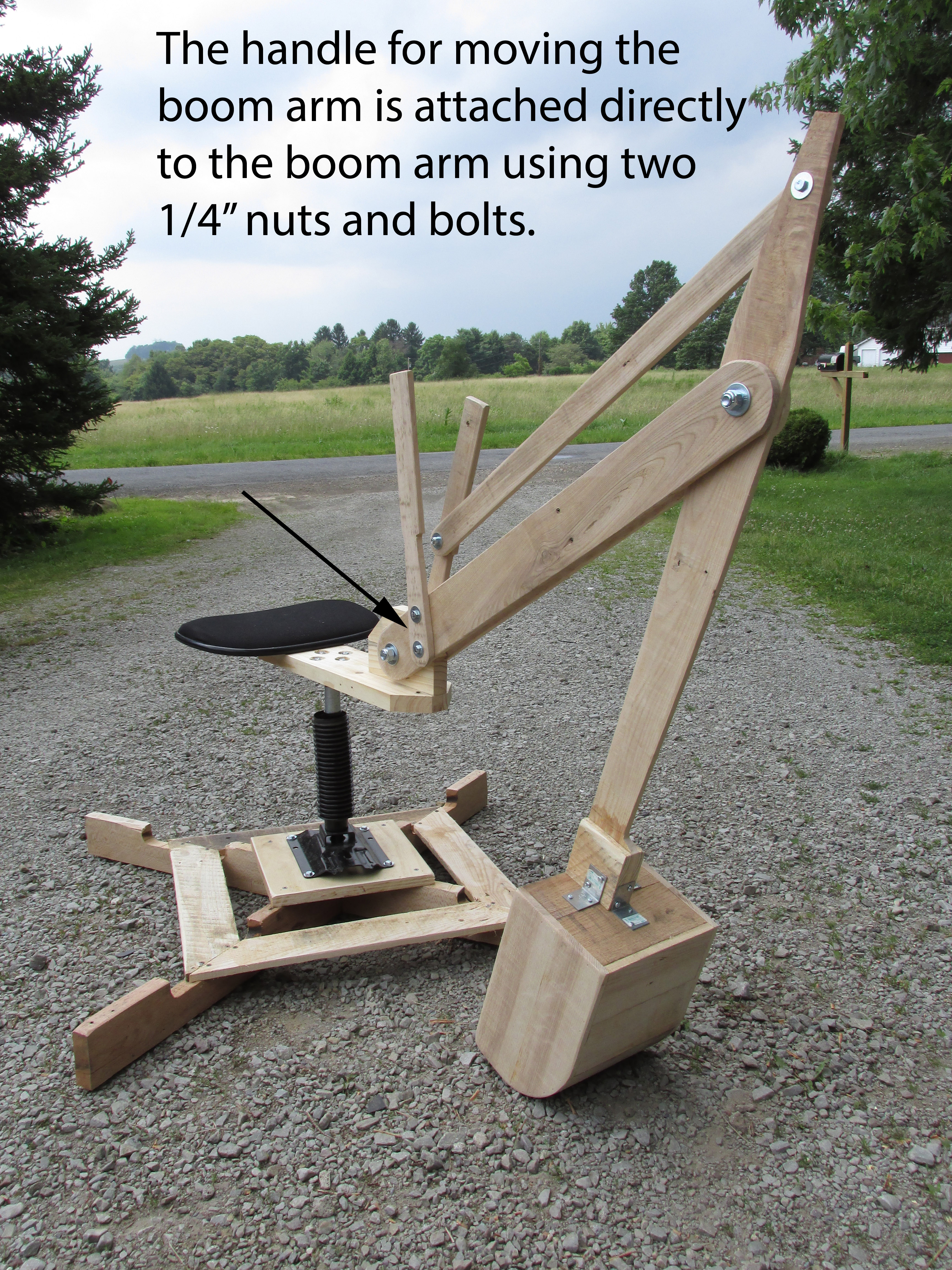 diy excavator toy