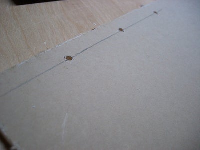 Measure/drill Holes in the Large Piece of Plexi