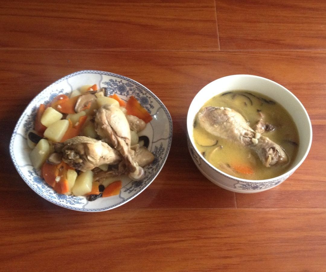Braised Chicken, Babushka Style