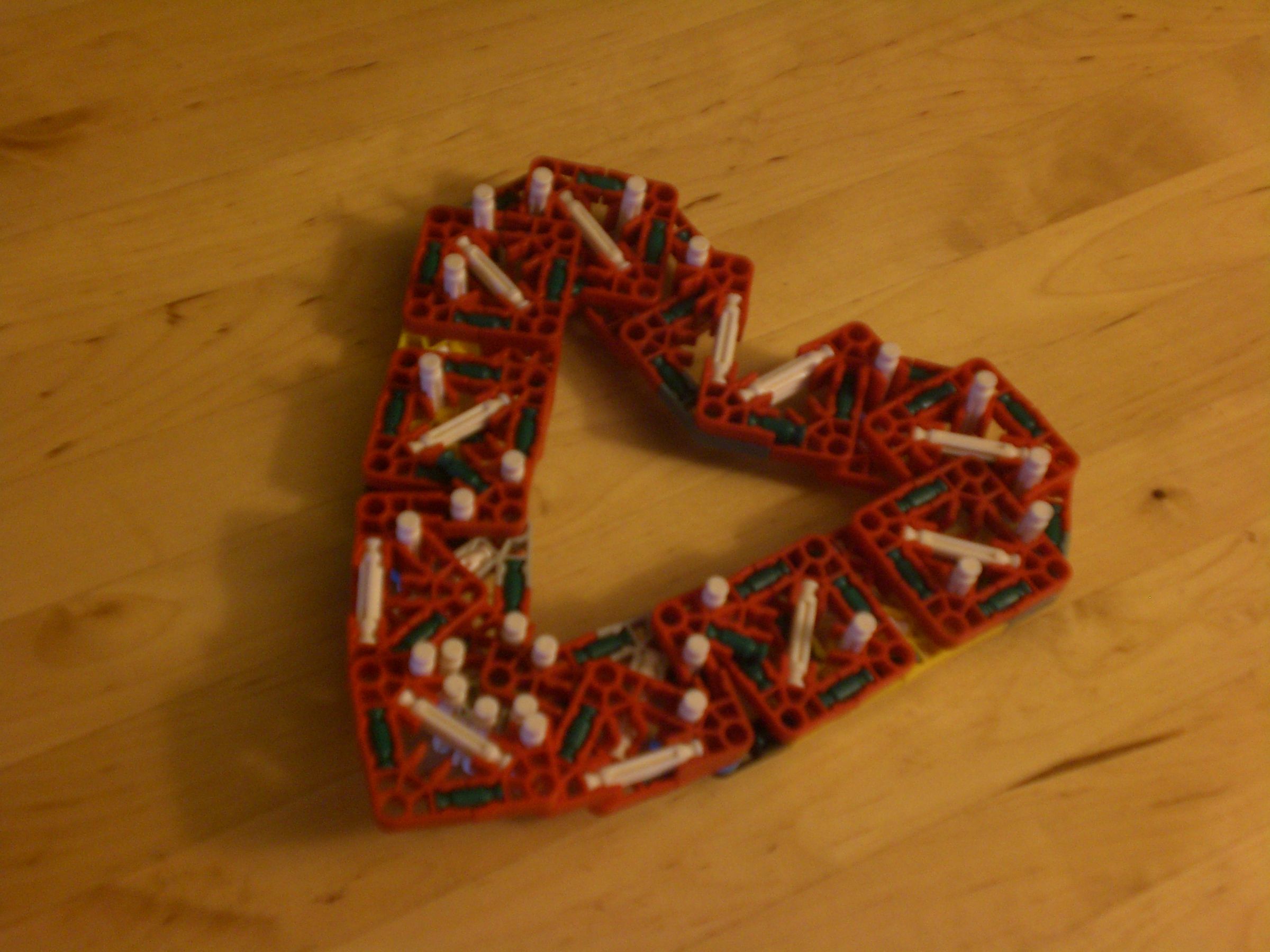 Knex Valentines Heart