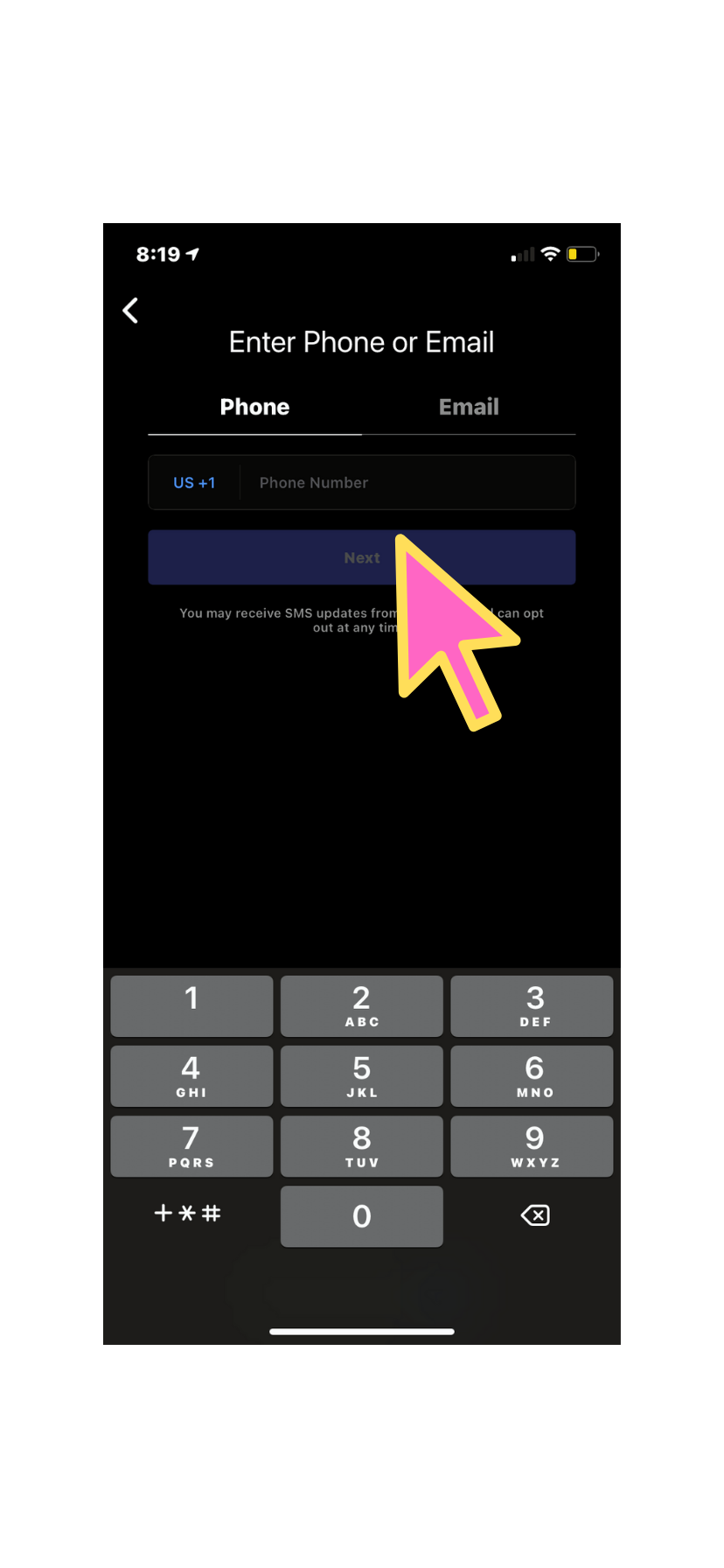 Log In/ Create Your Account