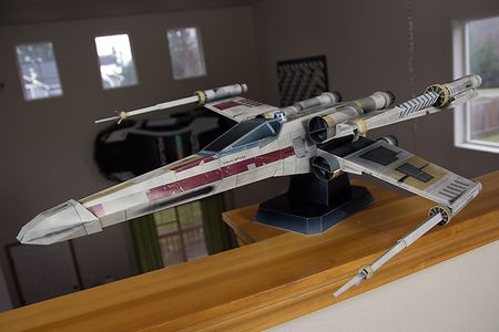 Starfighter-X Star Wars Inspired Paper Model