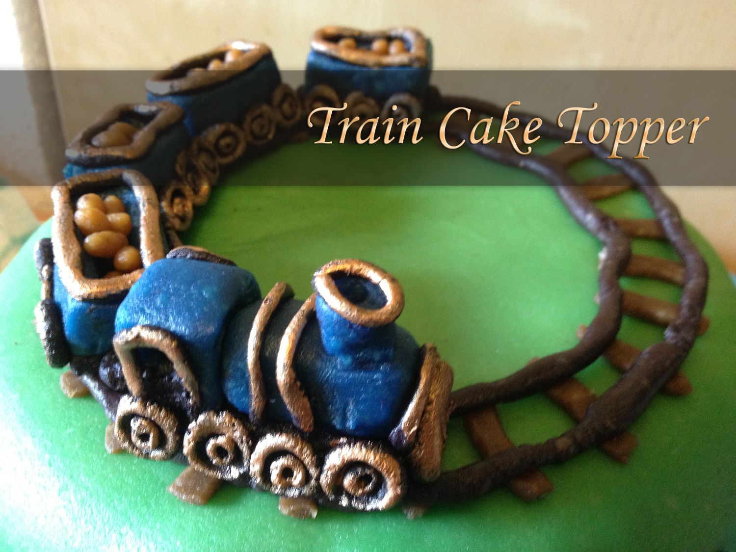 Train Cake Topper