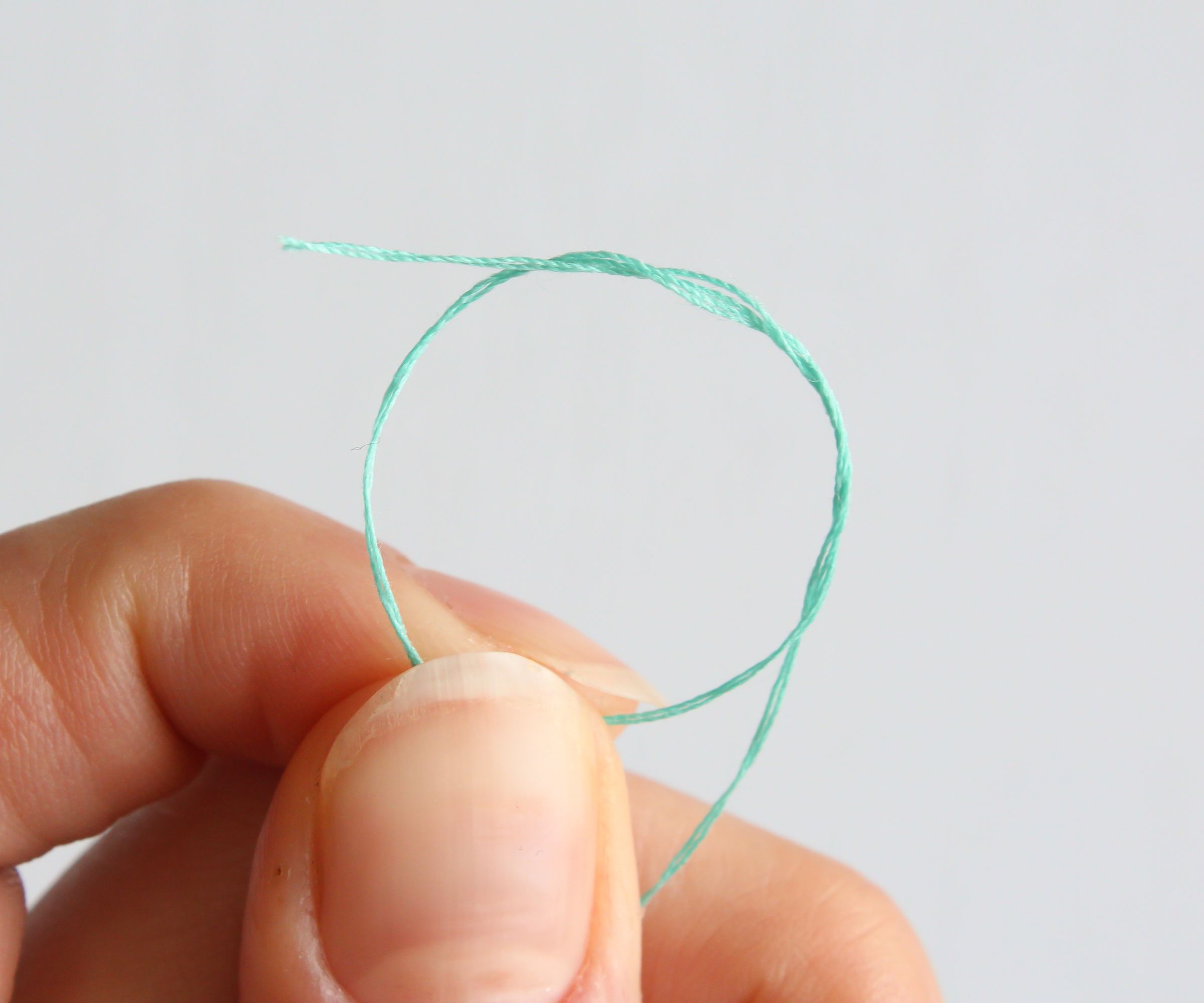 Threading Needles and Knotting Thread 4 Steps Instructables