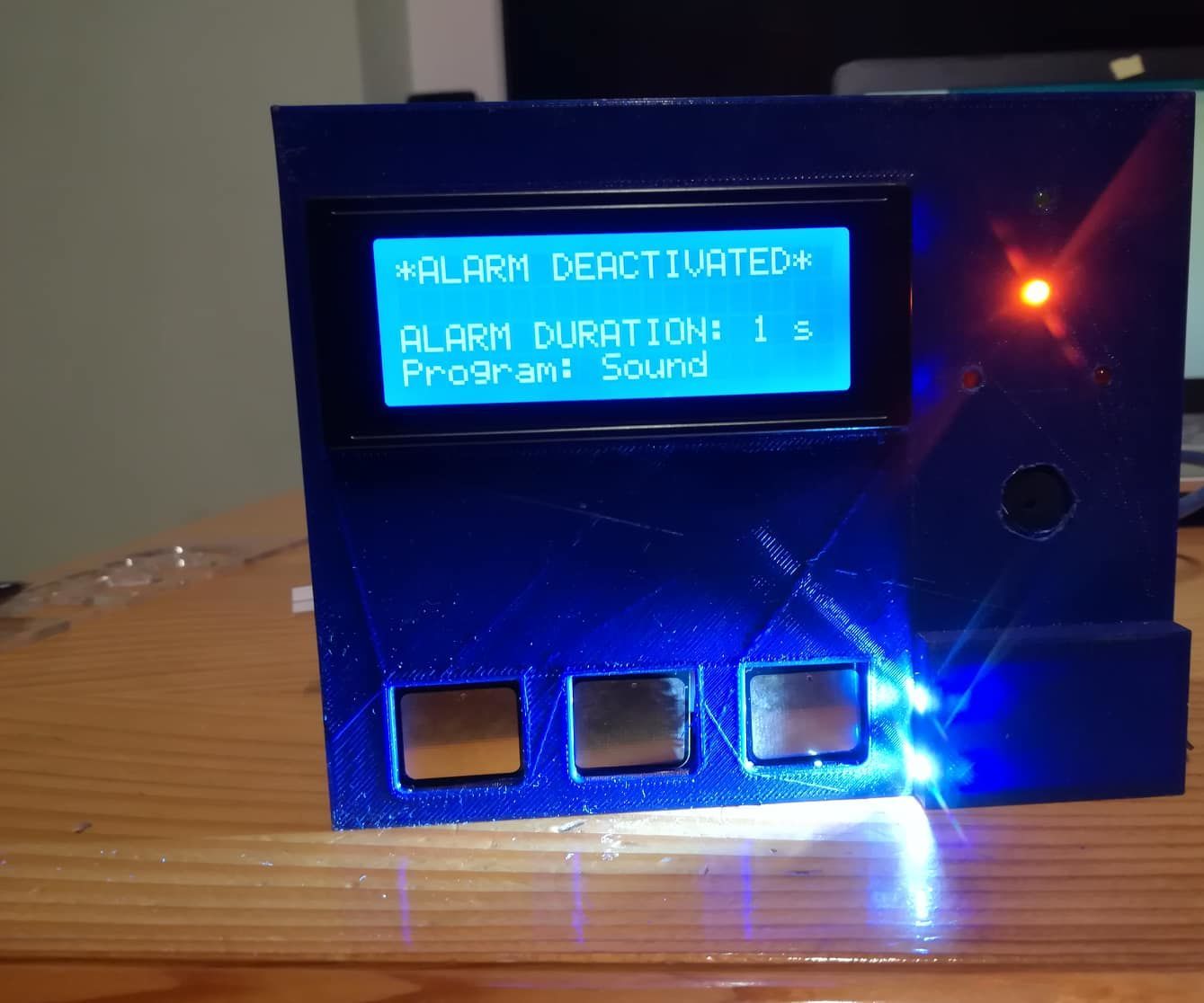 Arduino Alarm With Digital Vibration Sensor
