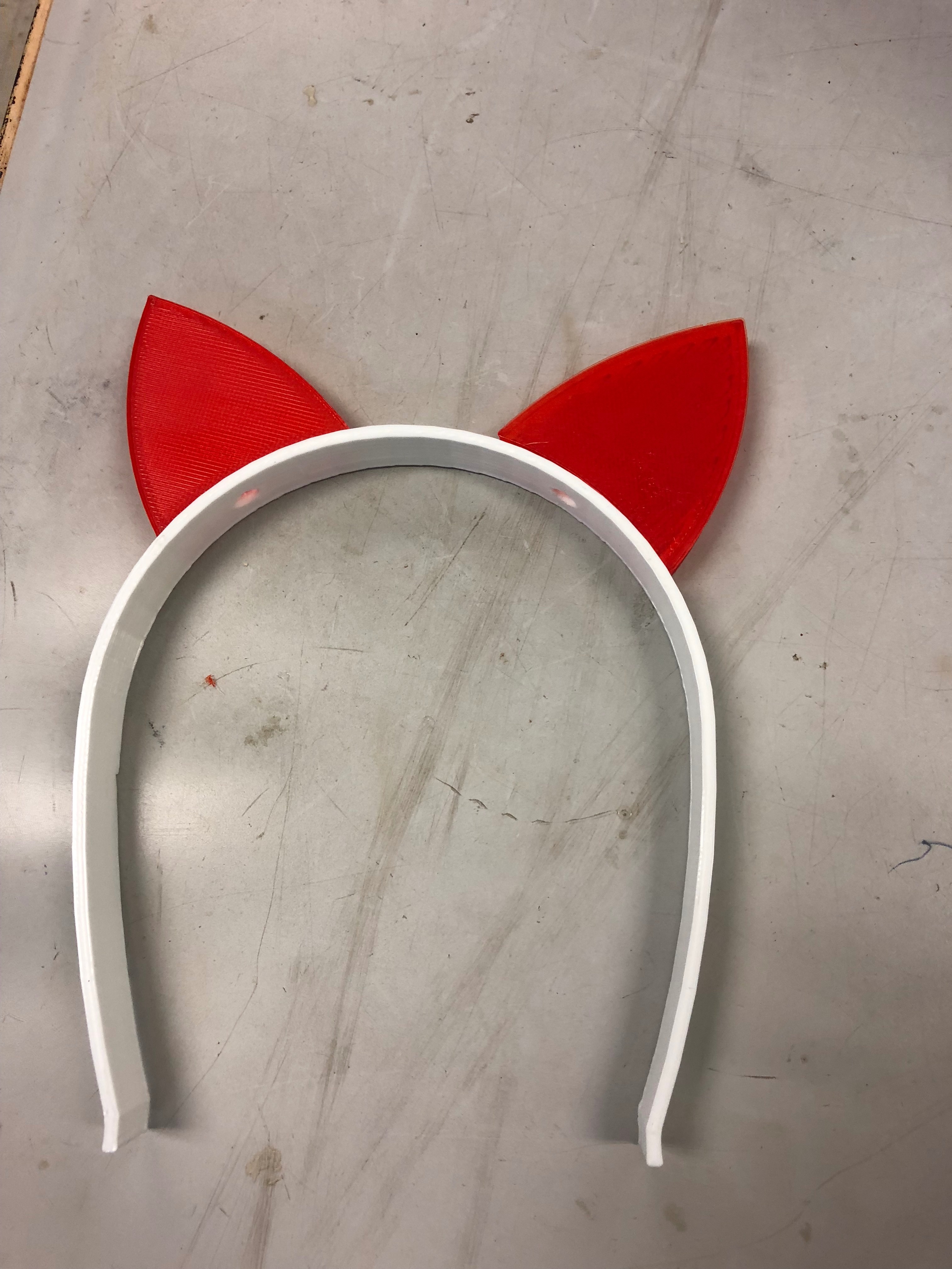 How to Make LightUp Cat Ears 9 Steps Instructables