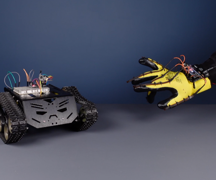 The Flexible Sensor Hand Controller : 8 Steps (with Pictures ...