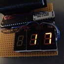 Raspberry Pi 2 DIY LED LAN device counter
