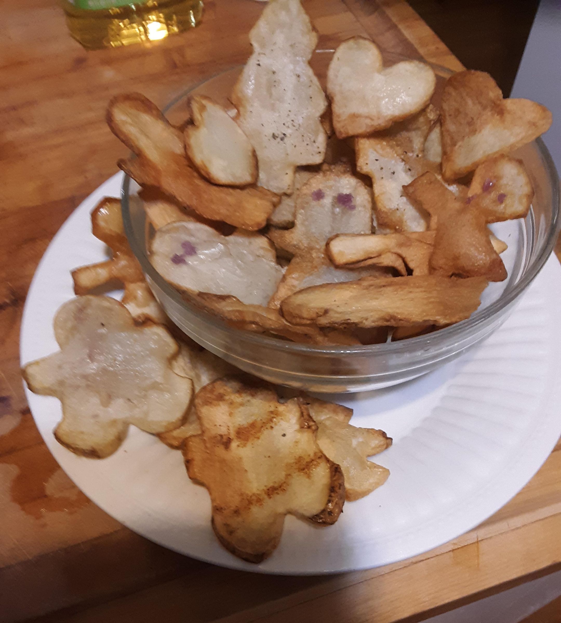 Cookie Cutter Potato Chips