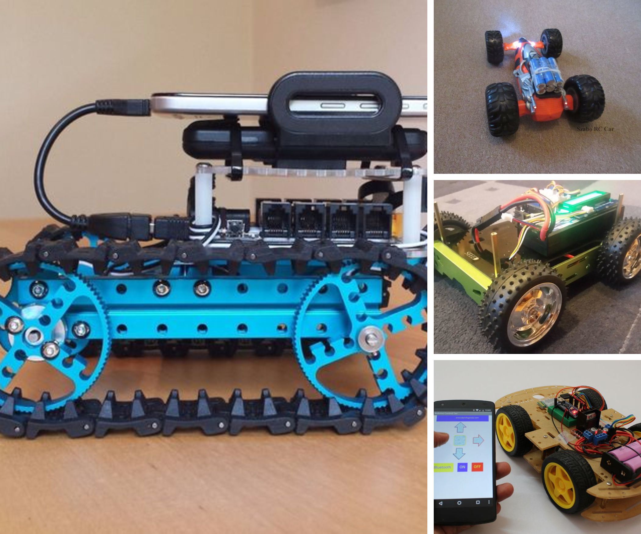 Arduino Rovers and Cars