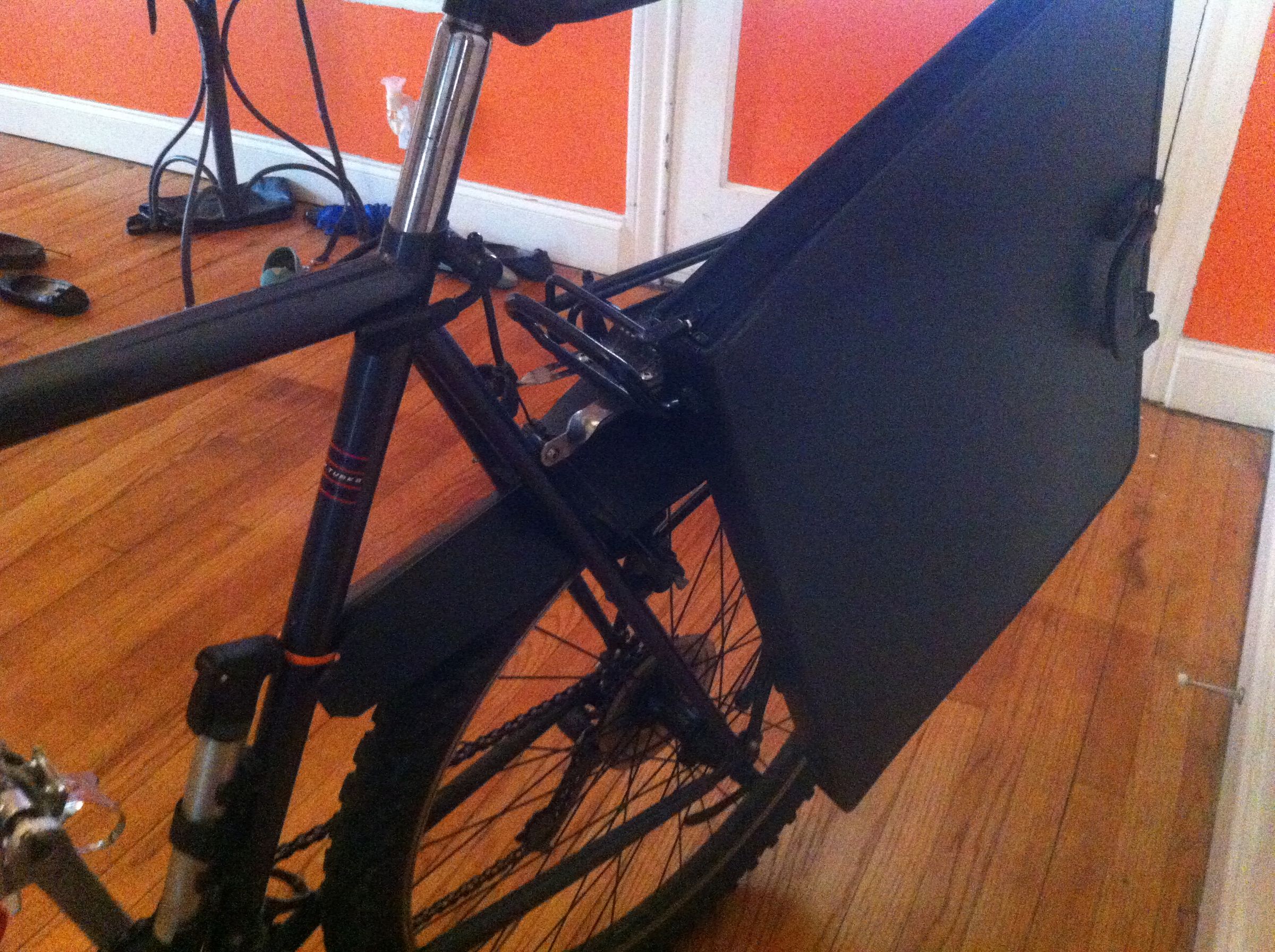 Portfolio Rear Rack Bike Hack Instructables
