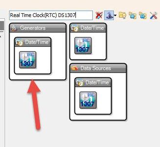 In Visuino Add Components