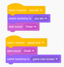 Add Sounds and Code Backdrops