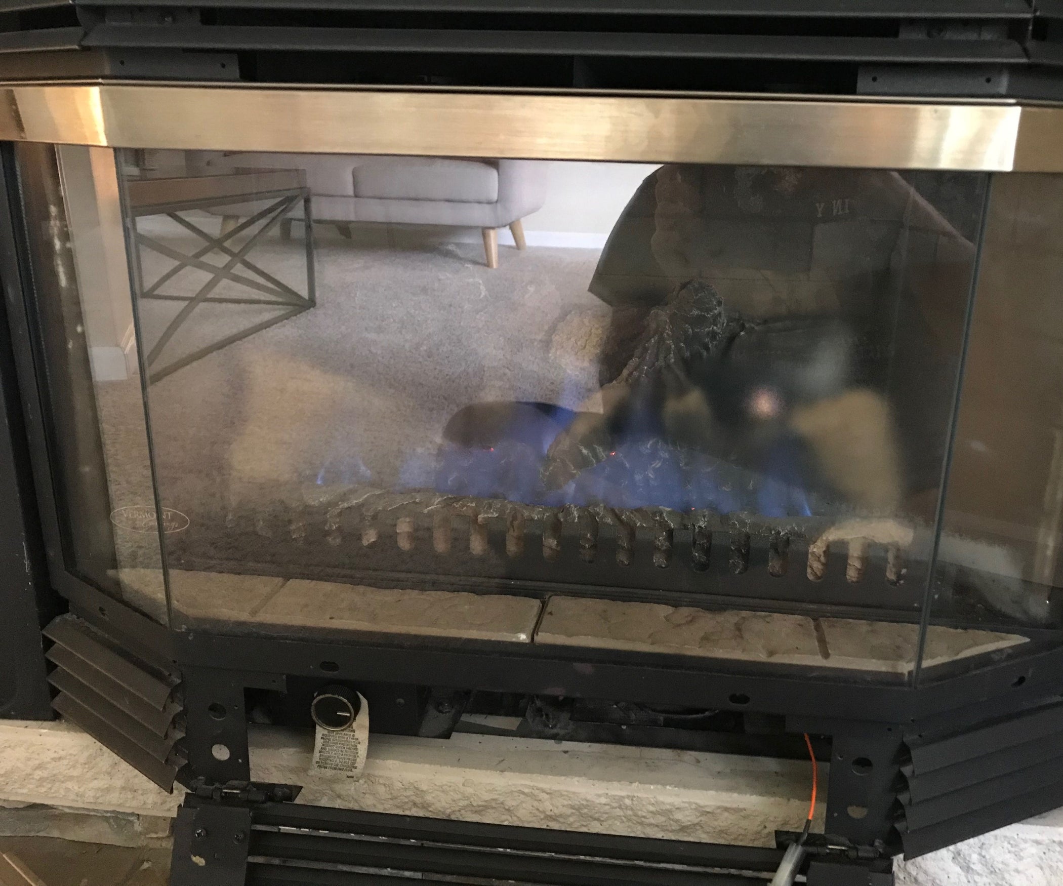 Light a Gas Fireplace 5 Steps Instructables