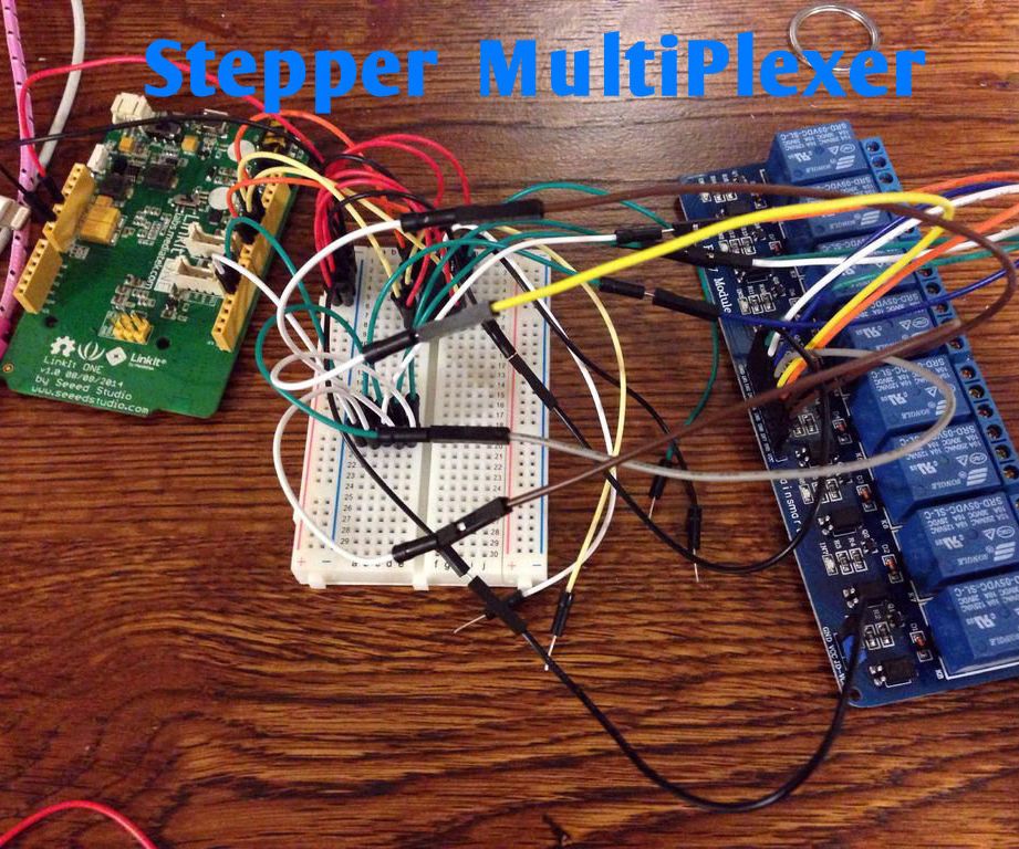 Stepper Multiplexer