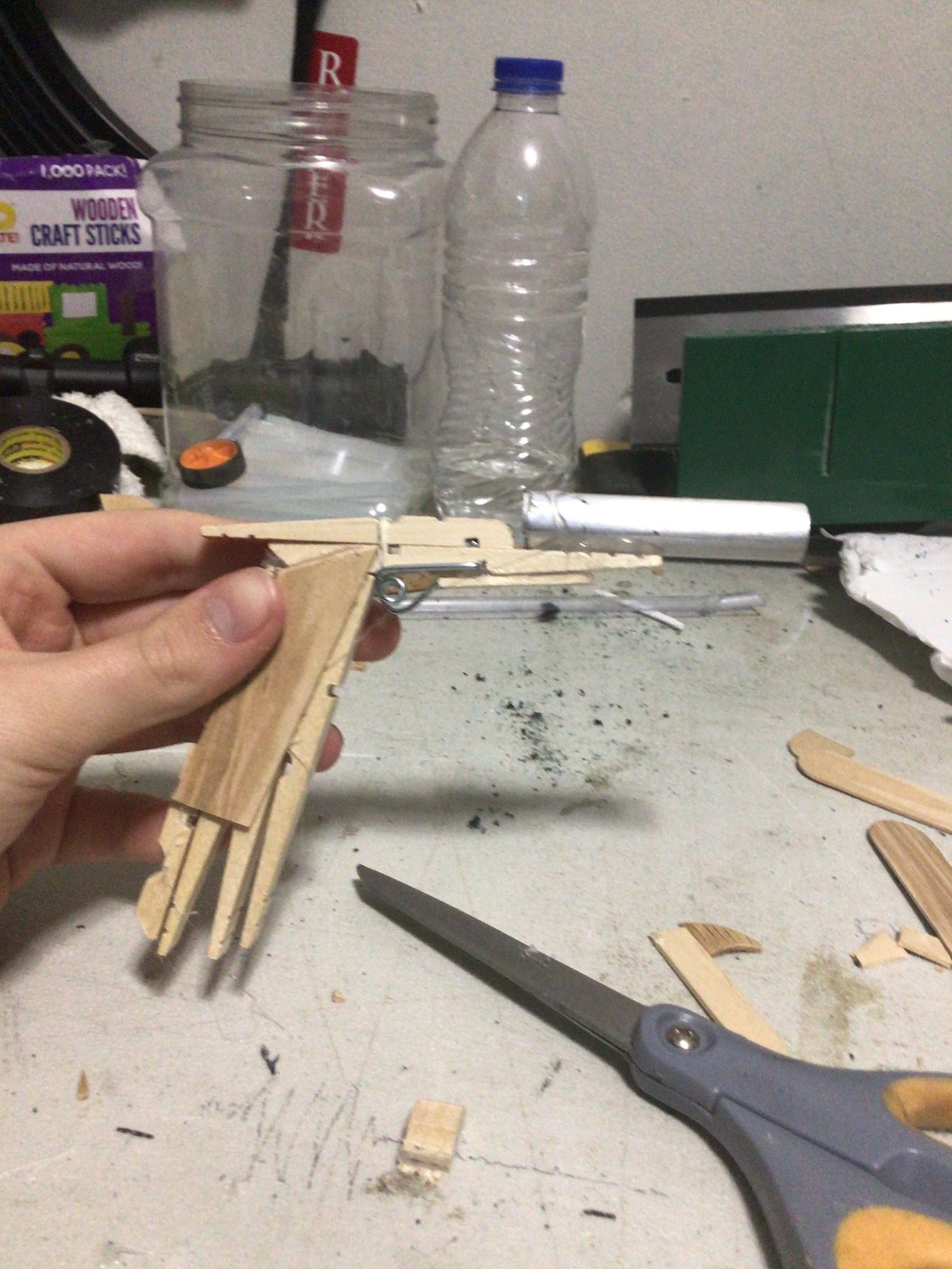 Single Shot Spring Handgun : 4 Steps - Instructables