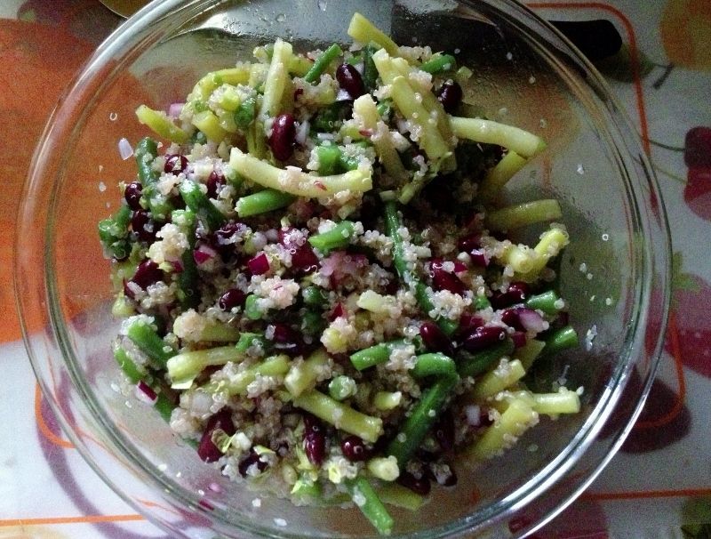 Quinoa Three-Bean Salad