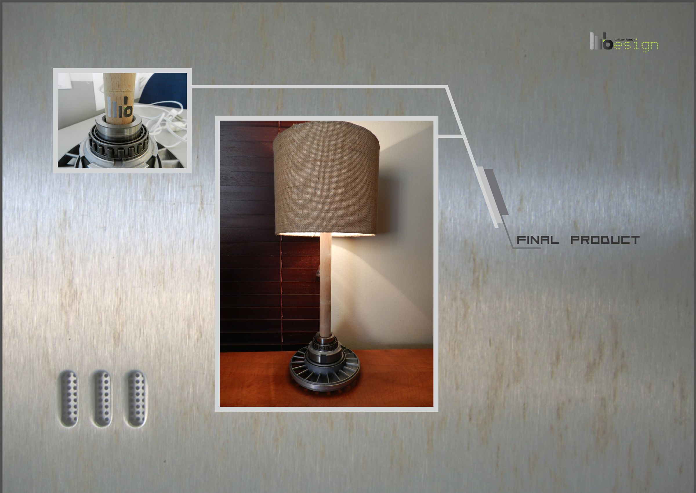 UP CYCLING SCRAP MATERIAL INTO a LAMP