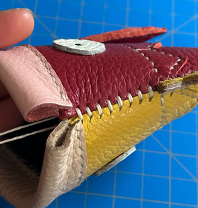 Sewing Together the Body: Attaching the Top Fin