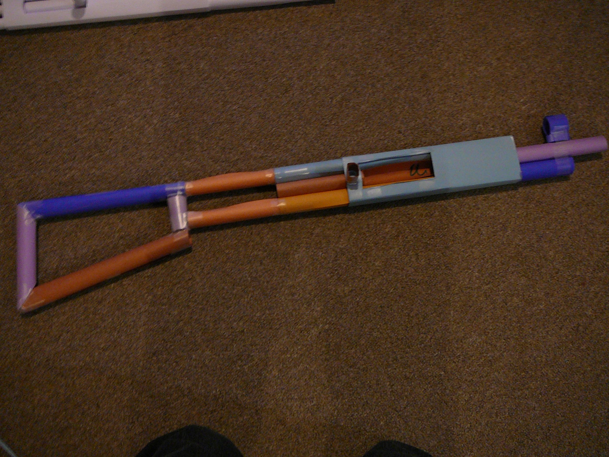 How To Make A Paper Machine Gun