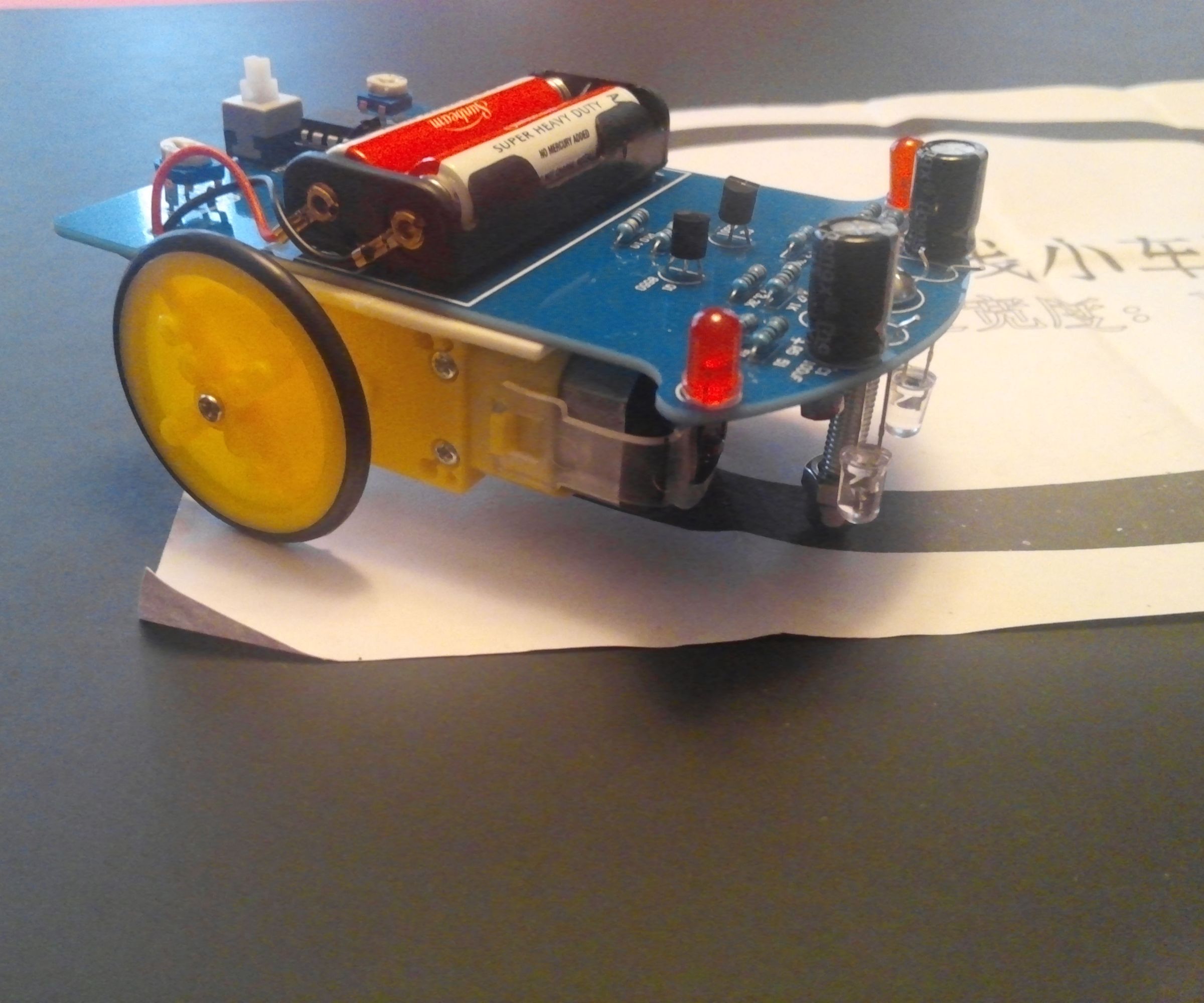 Electronic Vehicular Robot
