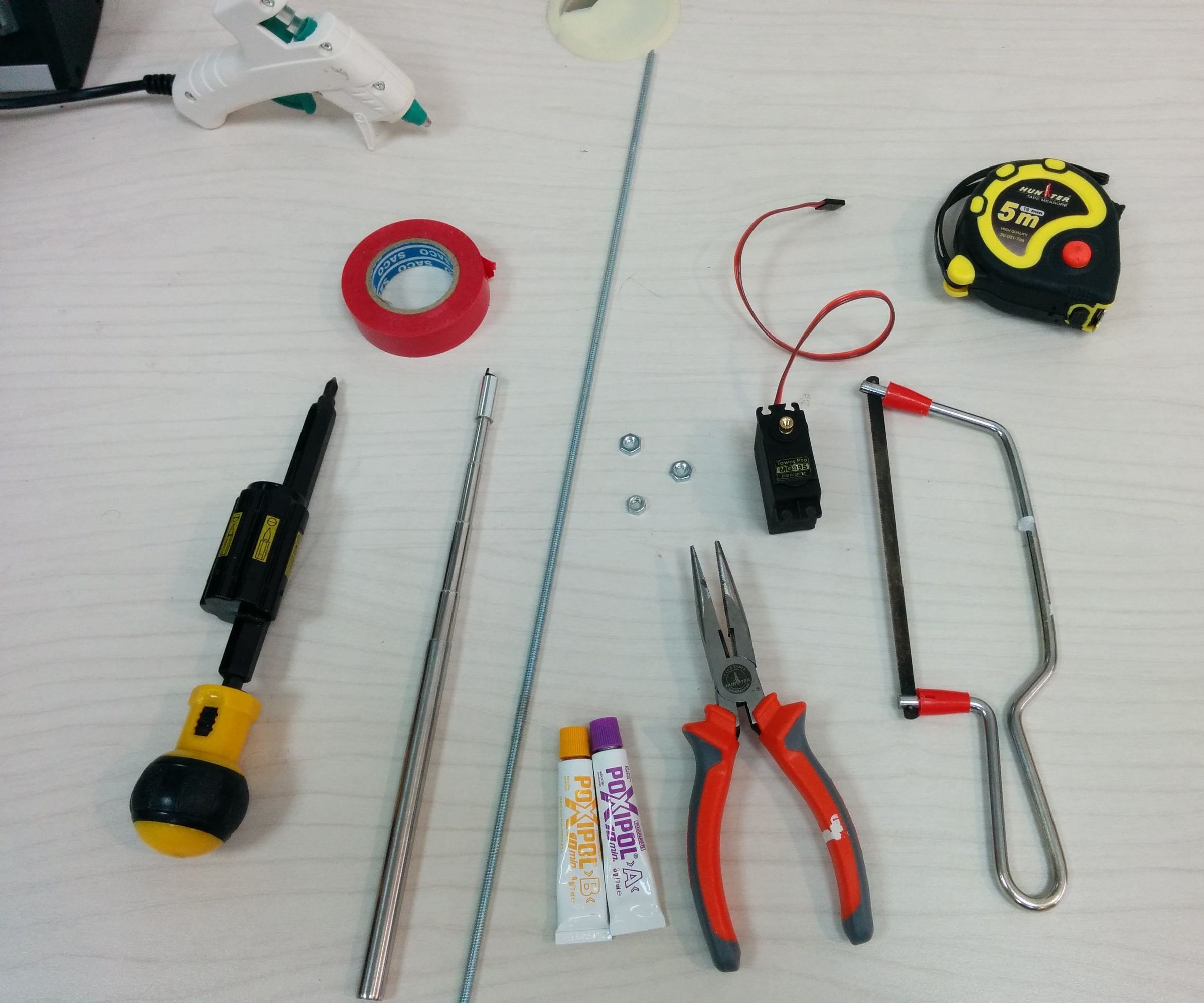 Converting a TowerPro MG995 Servo to a Linear Actuator