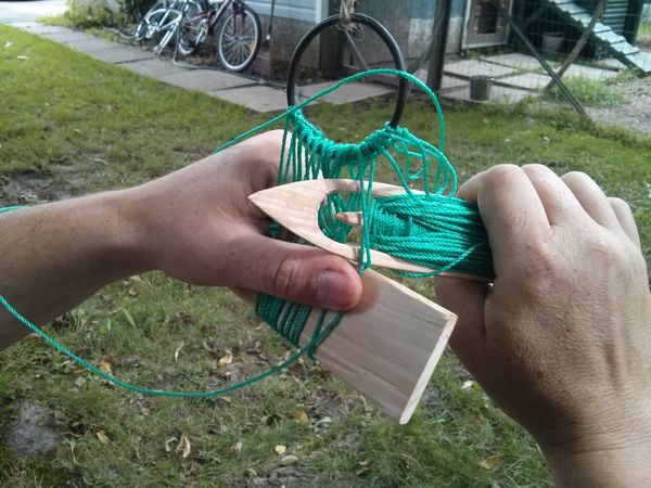 Netting Method Primitive Net Making From Carving Your Needle to Weaving Your Net : 10 ...