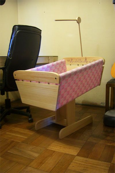 Bed Side Baby Cribs for Anabelle Anais