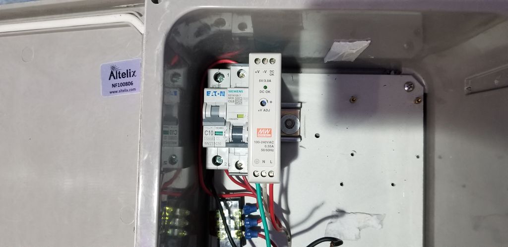 Connect Plugs to Relay and Install in Junction Box *Warning High Voltage*