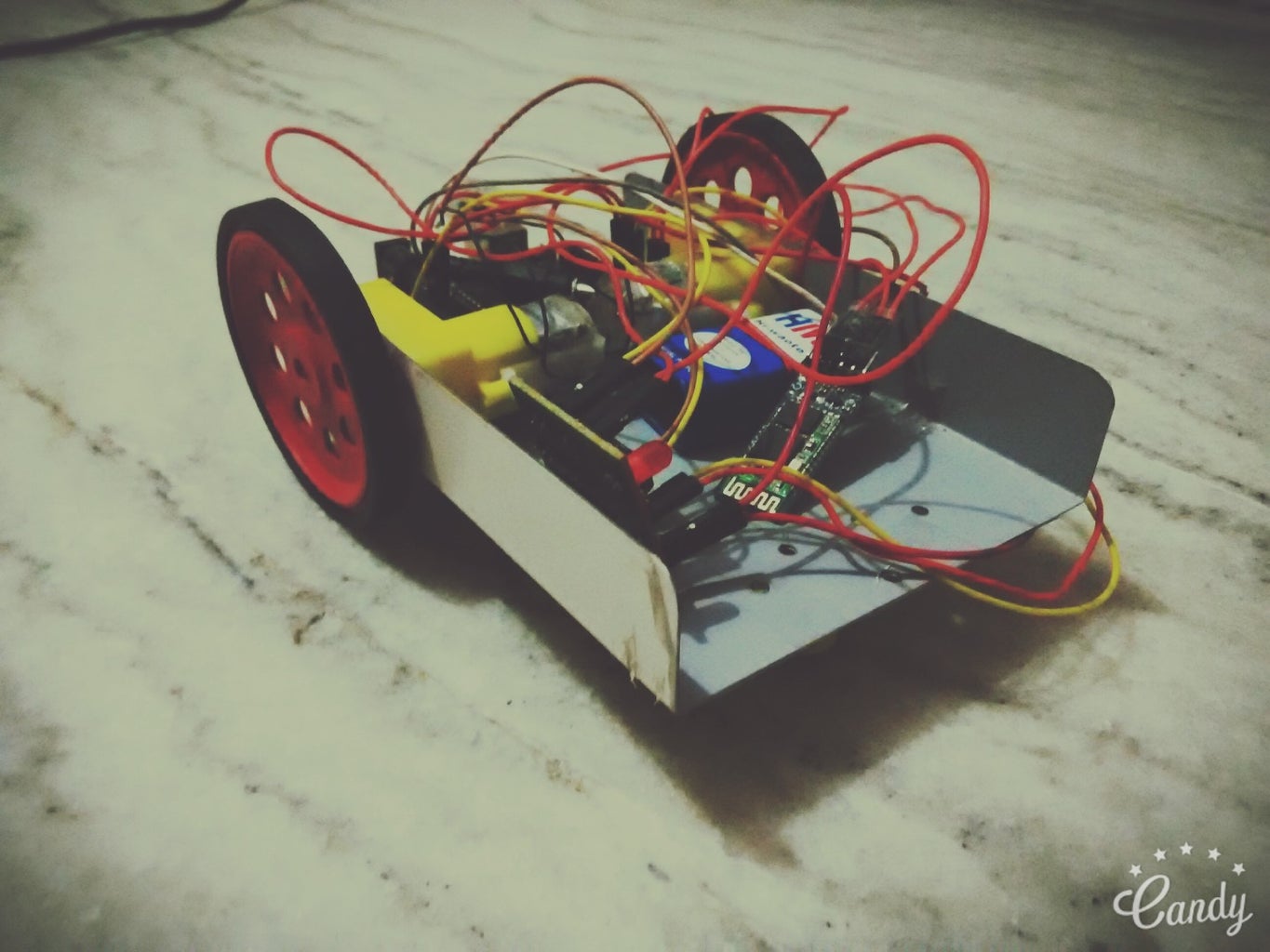 Gyroscope Controlled Robot : 5 Steps (with Pictures) Circuit Diagram