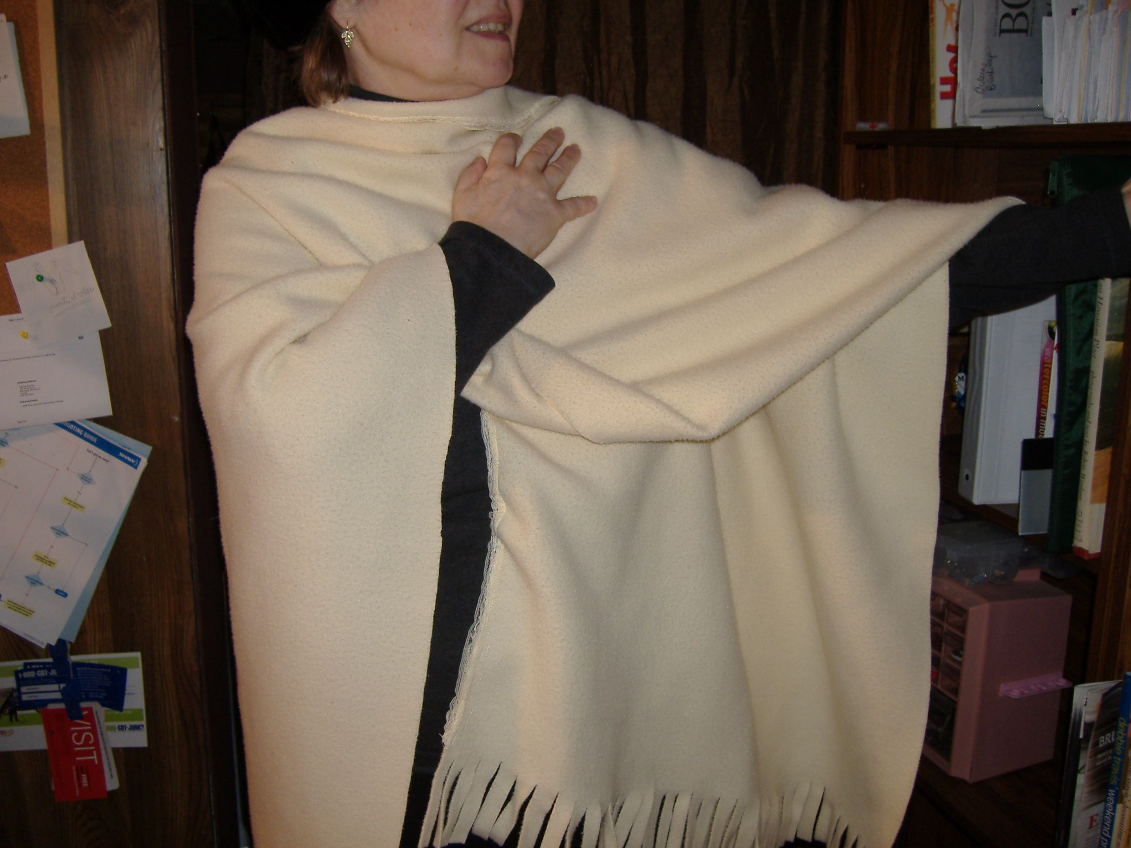 Fits All Sizes Stylish Poncho Wrap