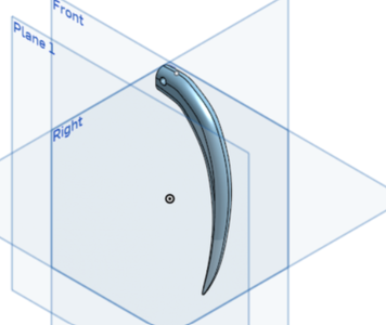 3D Design of the Grappling Hook