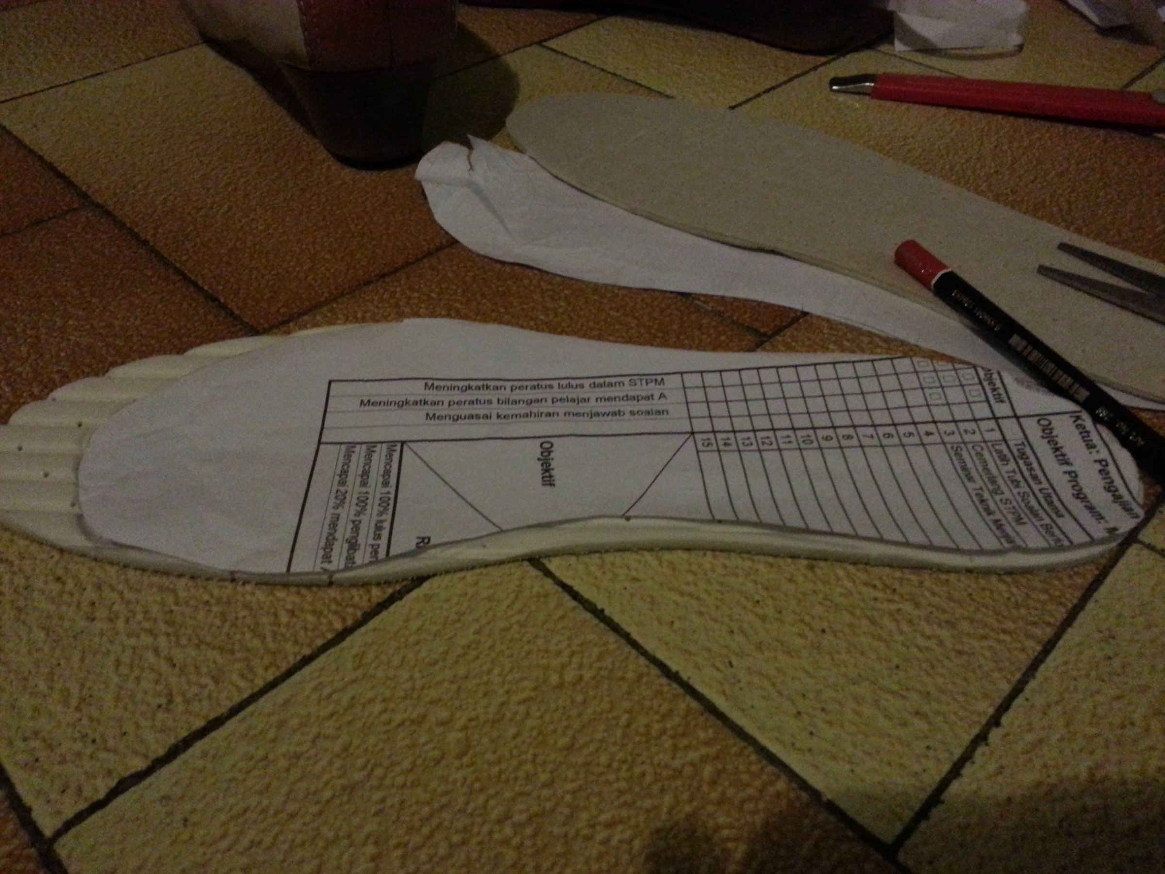 Fitting an Unfitted Insole 6 Steps Instructables