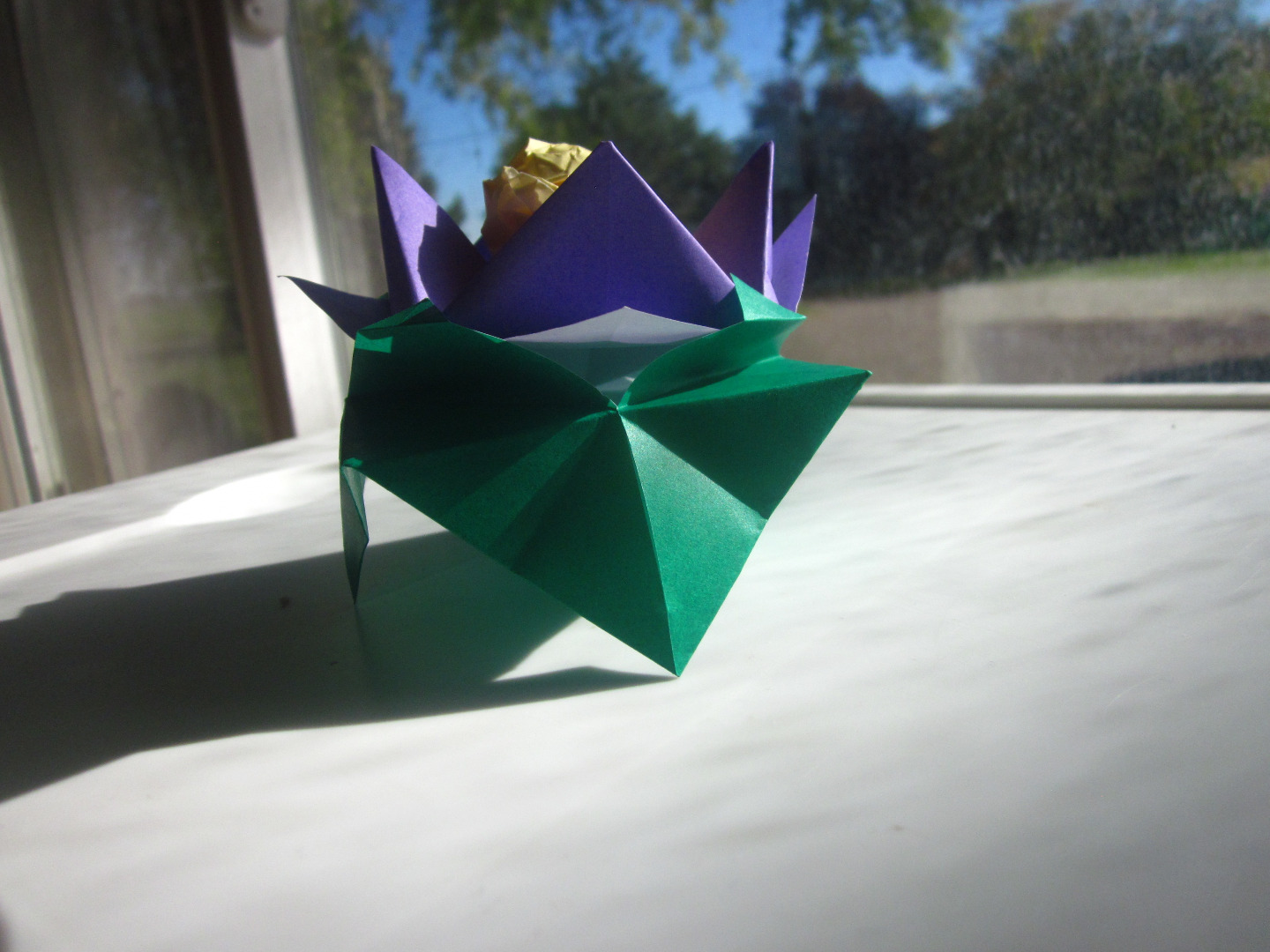 Origami fortune teller flower - YouTube