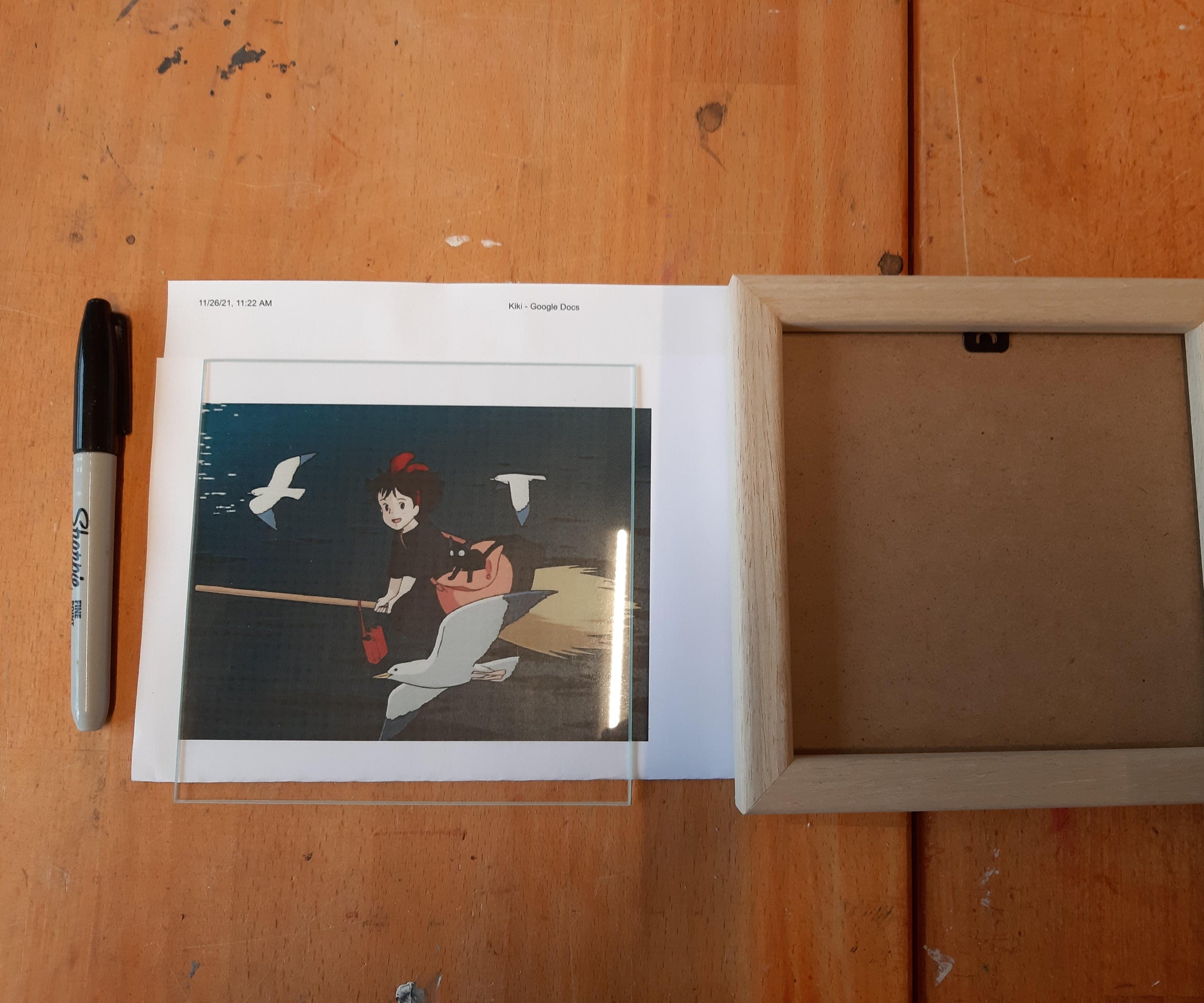 How To Reverse Glass Painting 4 Steps Instructables