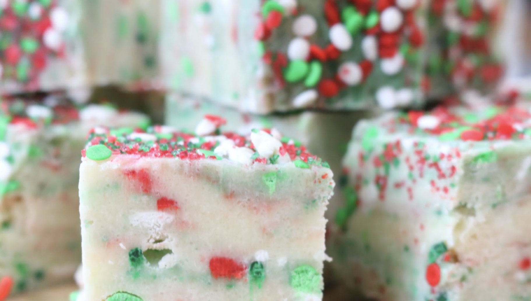 SUGAR COOKIE CHRISTMAS FUDGE 4 Ingredients 10 Steps (with Pictures