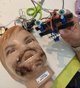 3d Printed Skeleton and Mouth